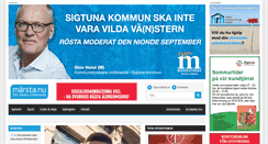 Desktop Screenshot of marsta.nu